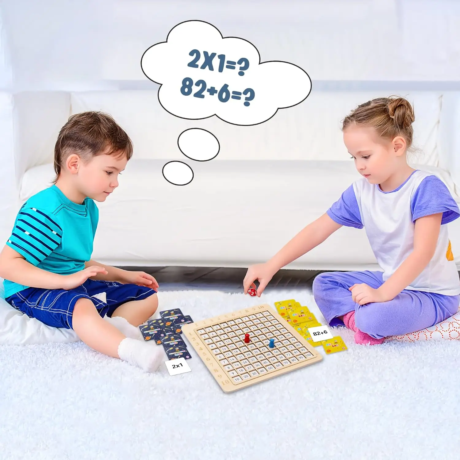 2 in 1 Wooden Montessori Multiplication Board Game Number Sense Learning Math Table Educational Toys Arithmetic Teaching Ais 3