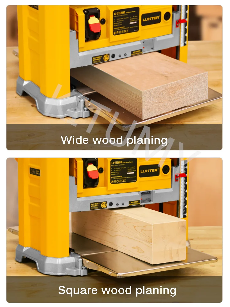 Multi-functional Desktop Woodworking Press Planer Automatic Planing Machine Wood Electric Pressure Planer