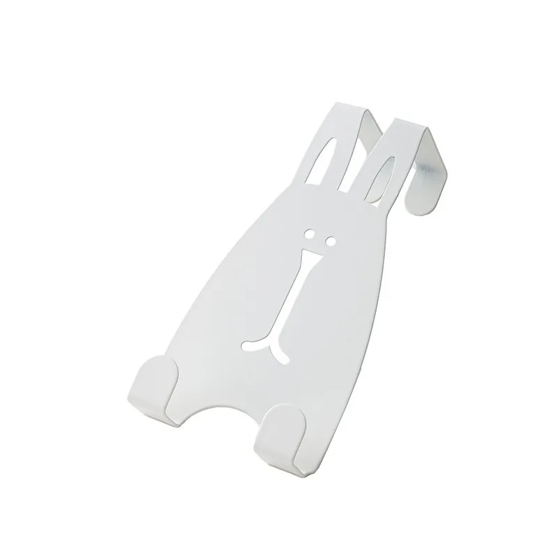 Rabbit Door Back Coat Hook Wardrobe Closet Door Coat Hanger Stainless Steel Bedroom Hook Over The