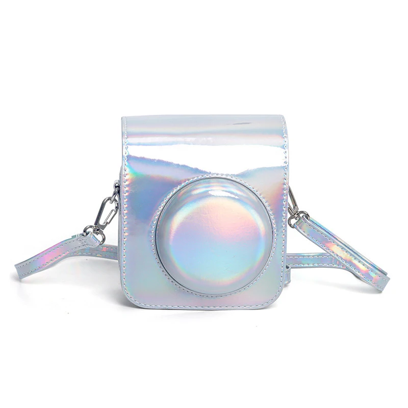 Fantasy Camera Case For Fujifilm Instax Mini 12 Camera PU Protective Case Carry Bag Cover With Shoulder Strap Digital Storage Bag