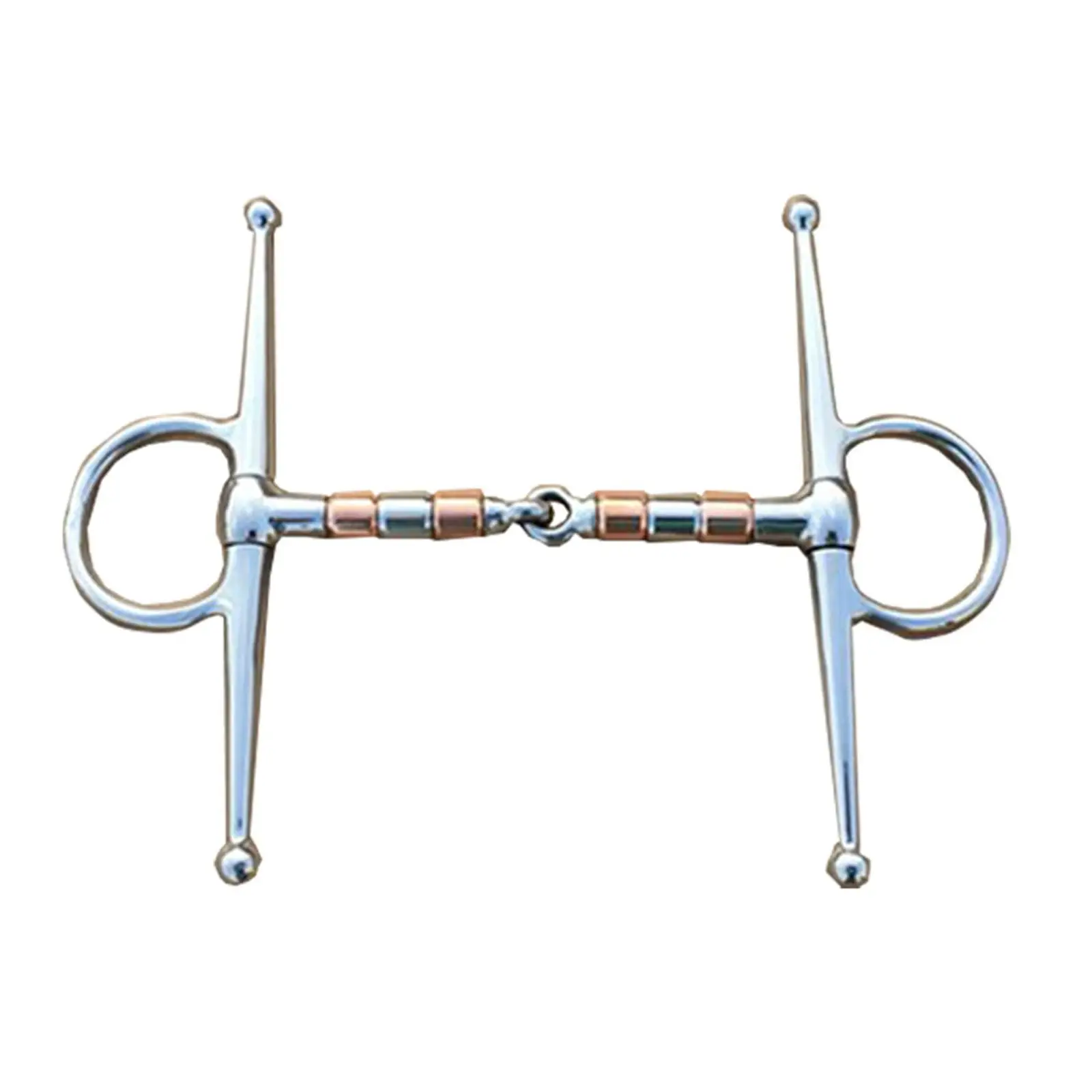 Horse Bit Horse Mouth Piece Equestrian Supplies Larger Rings 
