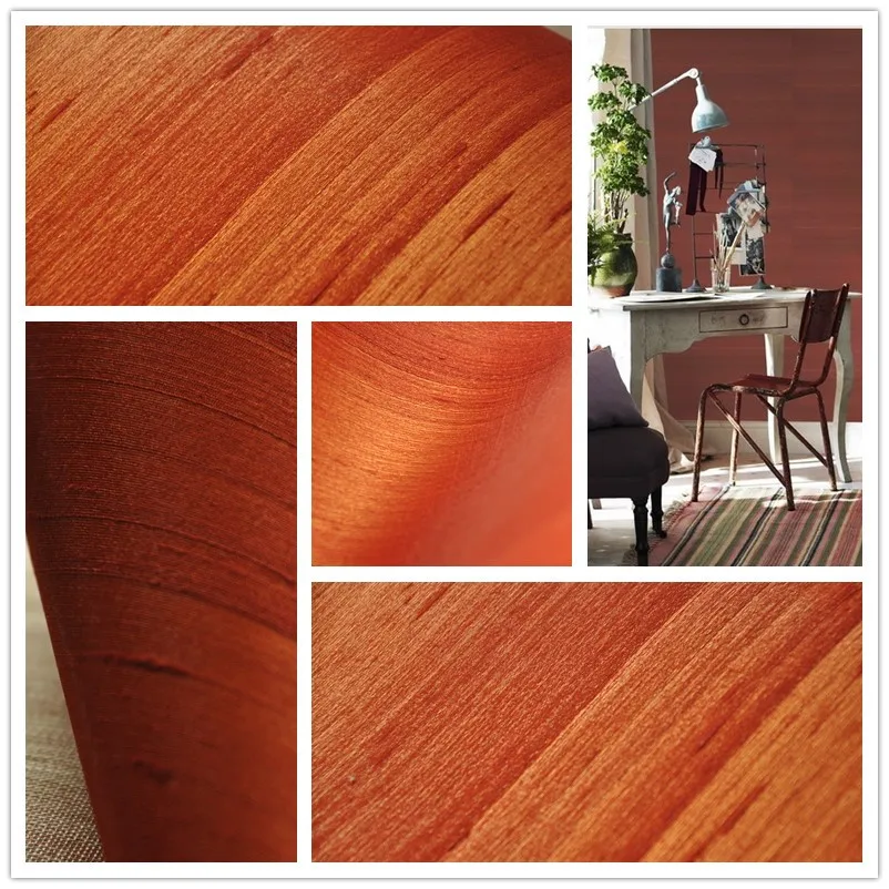 

Мой ветер золотой металлик красный с узлом обои из натурального шелка для украшения дома