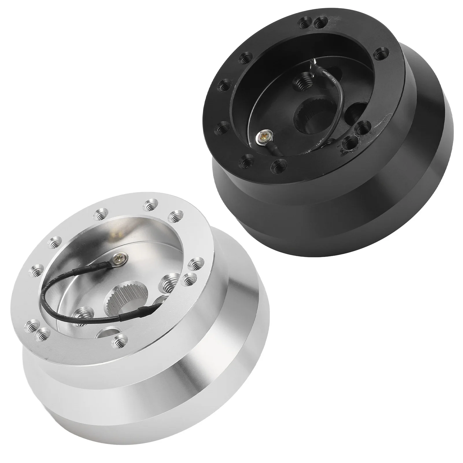 5/6 Hole Steering Wheel Short Hub Adapter Aluminum Replacement for JEEP Wrangler/ Caballero /Comanche/Sprint Trucks/ Vans