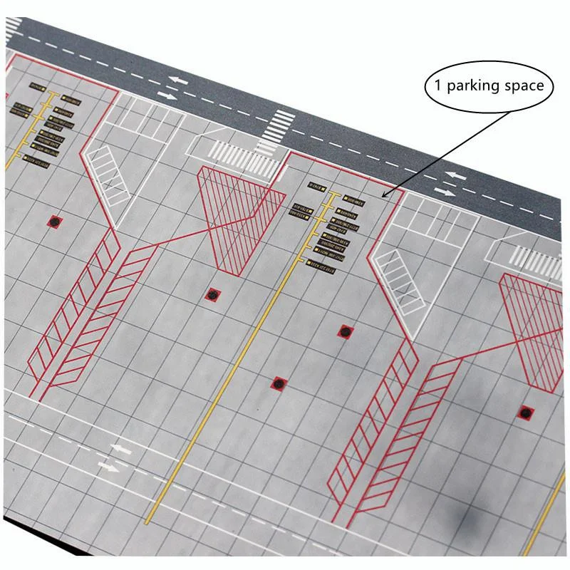Modello Pista Aeroportuale In Legno – Scala 1/72, 20x15 Cm, Per Aerei Da Combattimento, Collezione E Diorami