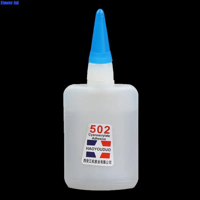 

502 Super Glue Instant Quick Dry Cyanoacrylate Strong Adhesive Quick Bond Leather Rubber Metal Office Supplies Fast Glue 1pc