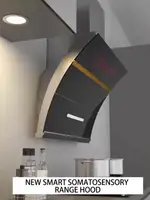 Strong Suction International Version Side Range Hood with CE Certification and Double Motors Kitchen Chimney 900 * 420 * 520mm 2