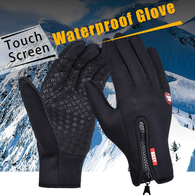 Outdoor Fishing Waterproof Mens Warm Gloves Touchscreen Women Sport Ridding Windproof Breathable Non-Slip Gloves Lady Ski Autumn 2021 man winter warm fishing ski gloves touchscreen waterproof windproof fitness anti slip outdoor sport full finger gloves