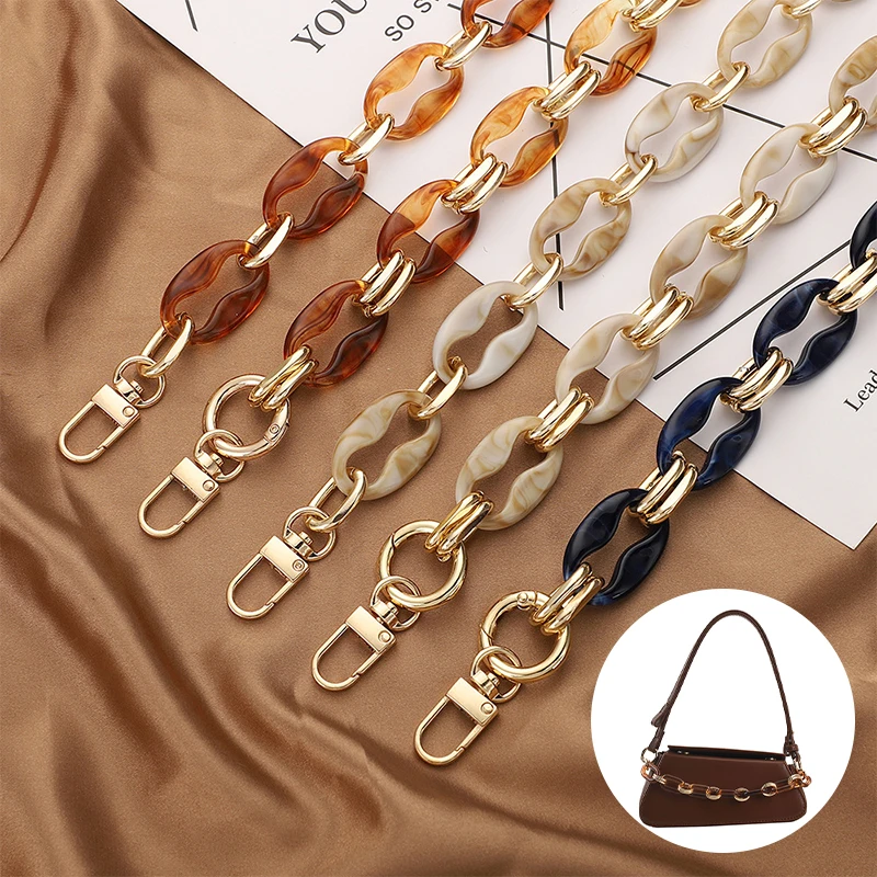 

Vintage Temperament Versatile Bag Chain Acrylic Resin Chain Hardware Bag DIY Accessories