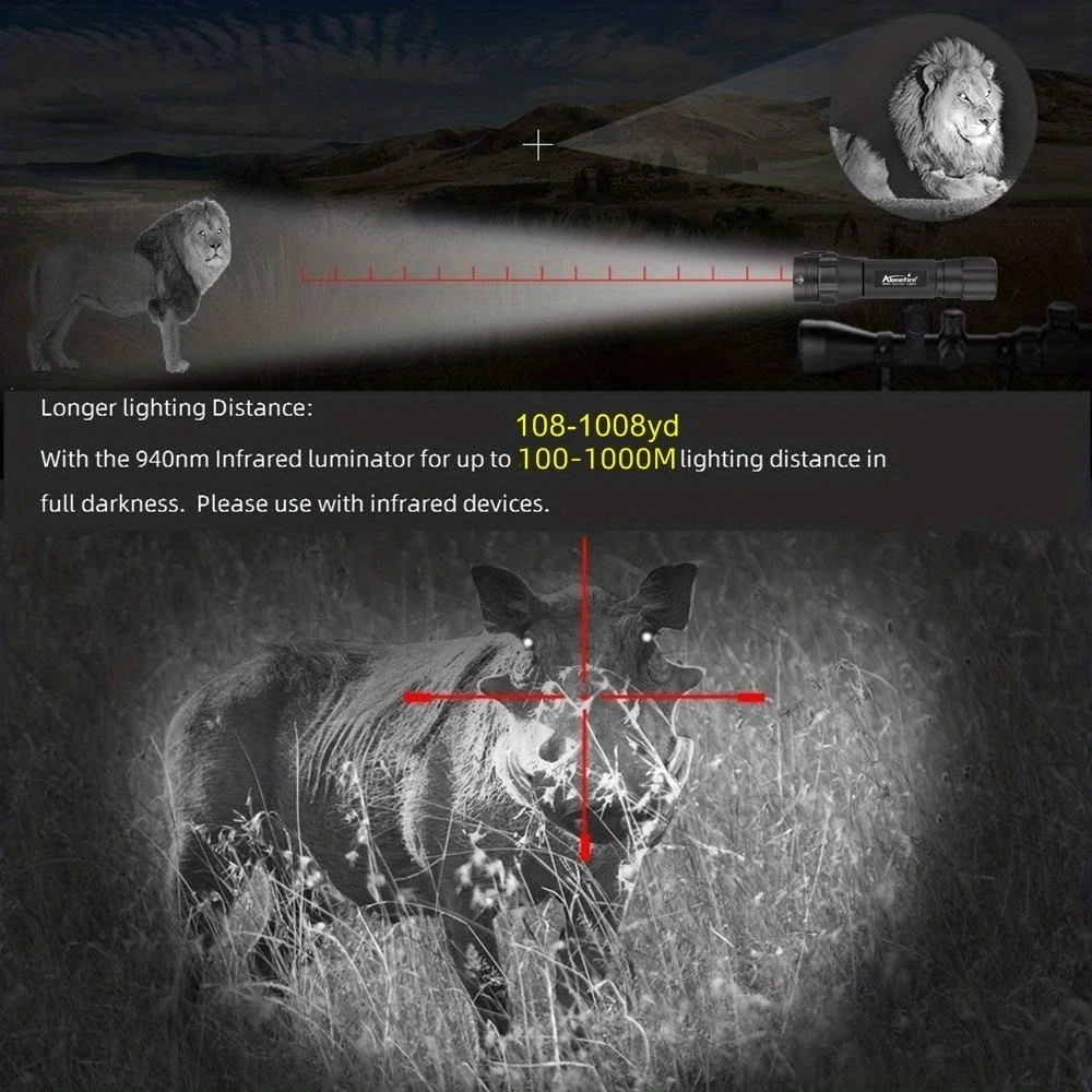 HD HC-935A 4k 50MP Infrarouge Faible Lueur - Caméras de surveillance et