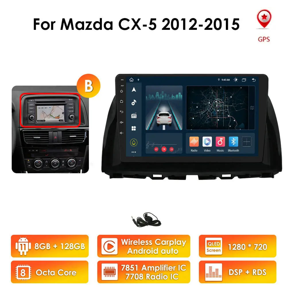 pioneer car stereo Car Multimedia for Mazda CX5 CX-5 CX 5 2012 - 2015 Car Radio 10 Inch Multimedia Stereo Video Player GPS Navigation Android pioneer car stereo Car Multimedia Players