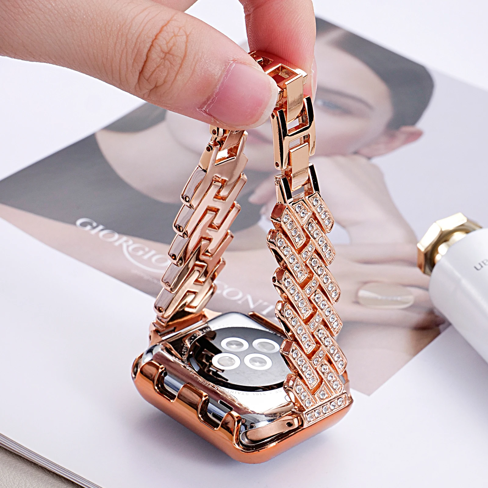 Premium Leather Watch Band - Elegant and Timeless Design