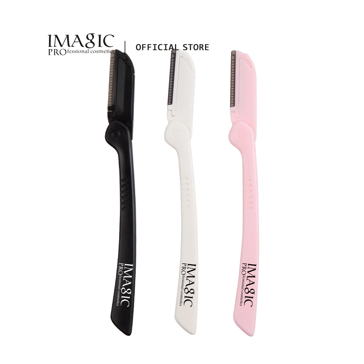 3-Color Eyebrow Trimming Blade Portable Collapsible Safety Eyebrow Shaver Ladies Facial Trimming Tools eyebrow trimmer set,eyebrow trimmer,eyebrow razor set,eyebrow razor,eyebrow trimmer blade