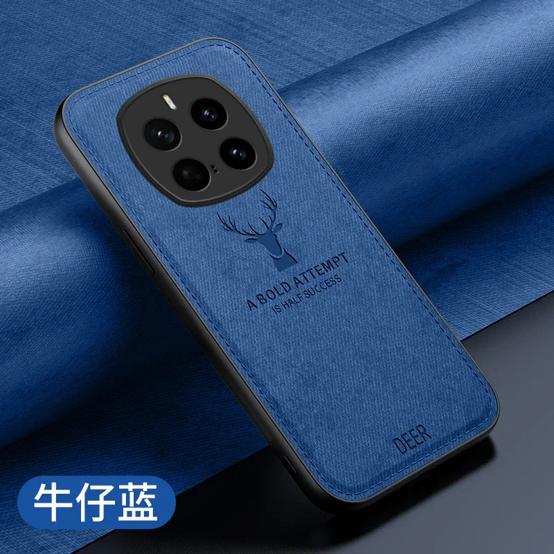 Luxury Retro Deer Pattern PU Leather Shockproof Phone Case