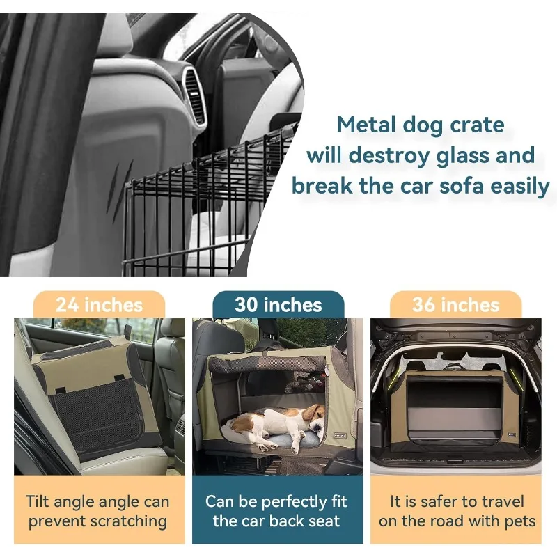 Indoor Fabric Pet Crate 6