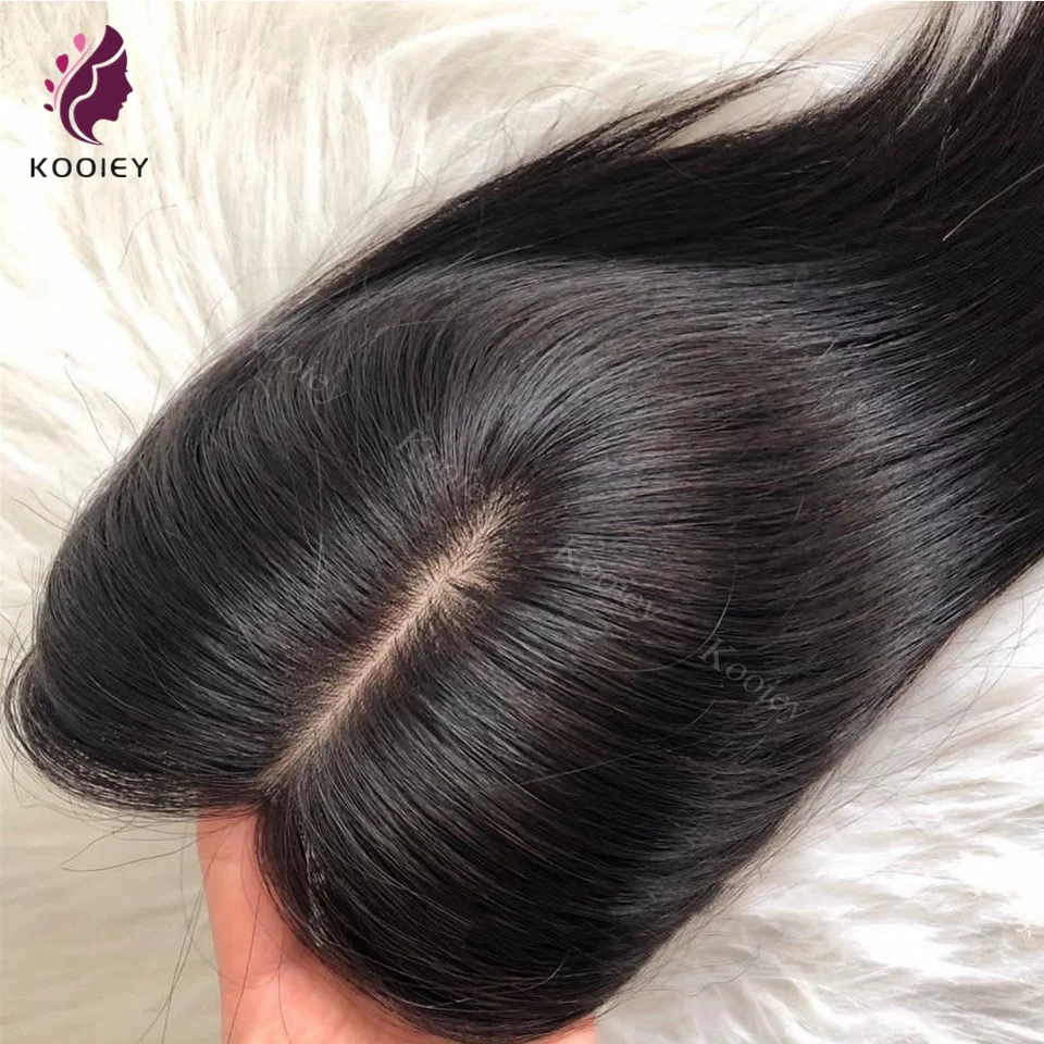 5x5 Silk Base Lace Closure Straight Silk Top Human Hair Closure Brazilian Remy Human Hair Extensions With Baby Pre Plucked