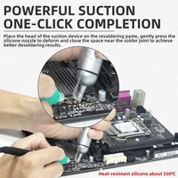 شفاط قصدير K-331 معدني (ألومنيوم) قوي الشفط 2