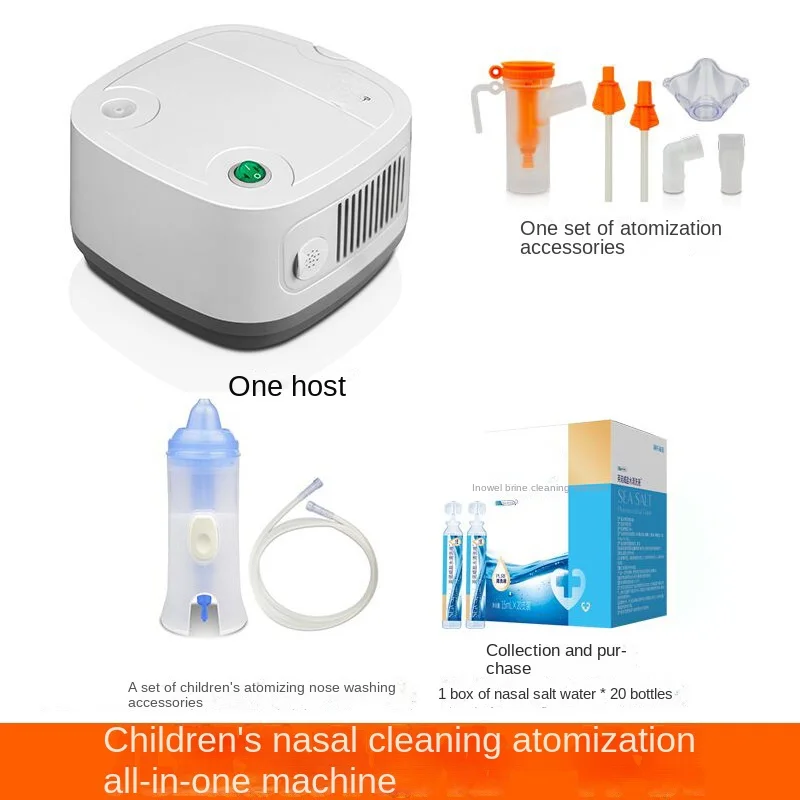 

Air Compression Style Atomizer Electric Atomization Nasal Washing Machine Nasal Irrigator Rhinitis Nasal Cavity Flusher