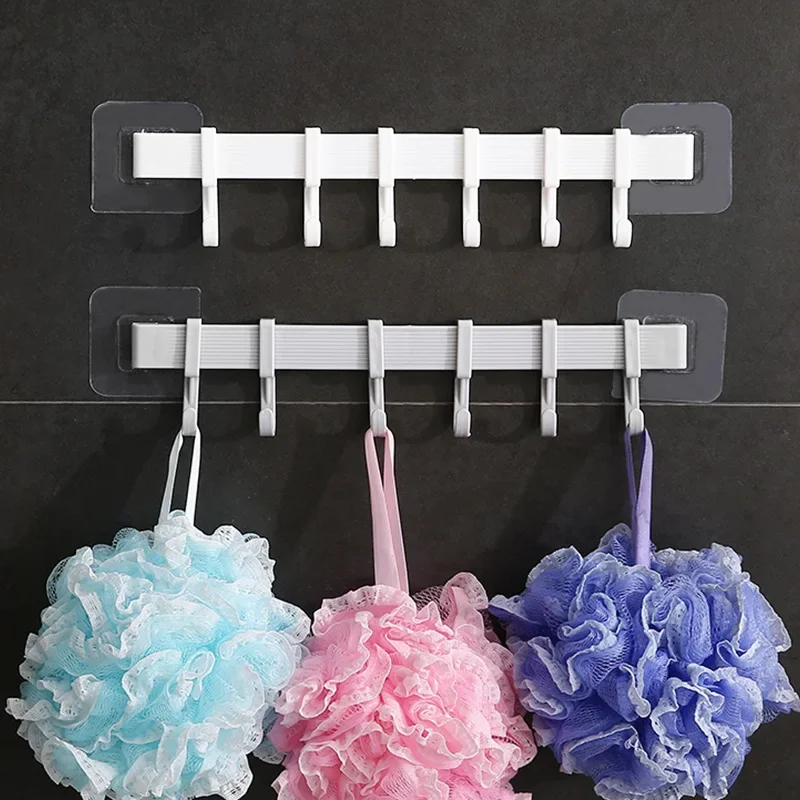 

Hook White Towel Hook for Bathroom Clothes Coat Hook Save Space Bedroom Robe Hook Livingroom Kitchen Accessori