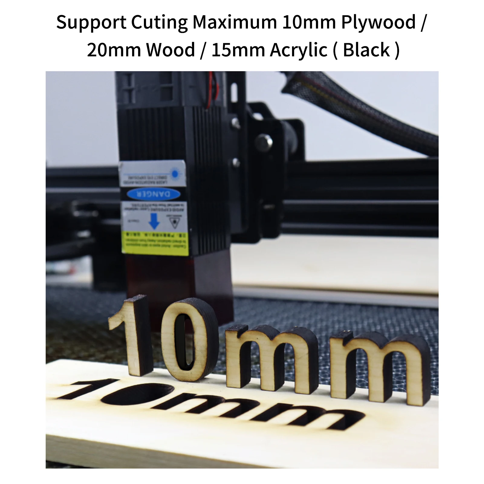 3d printers for sale 80W Laser Engraver 37x37cm Size Ultra-thin 0.08mm Fixed-focus Desktop DIY Full-Metal Engraving Cutting Machine Eye Protection best 3d printer