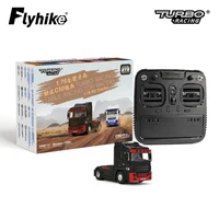 Turbo Racing 1:76 RC Car C50-T Semi-truck 10CH Mini Car Full Proportional Remote Control Toys for Kids Adults Gift 1