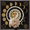 Tarot Sun and Moon Home Decoration  Tablecloth  Divination Altar Board Game Lucky Scarf  Cloth 1