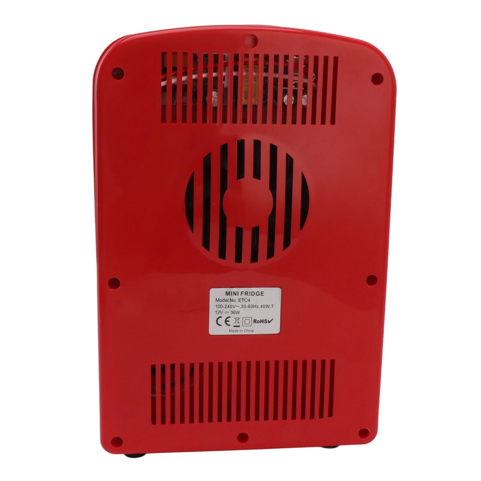 Mini Fridge 4L Portable Refrigerator Dormitory Picnic Camping Portable Cooler DC12V Car Plug for Skin Care Beverage AC100‑240V 3