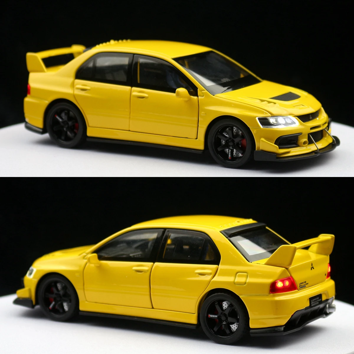 1/32 Mitsubishi Lancer EVO Final Edition JDM Racing Toy Car Model Diecast Metal Miniature Collection Gift For Children Boys 6