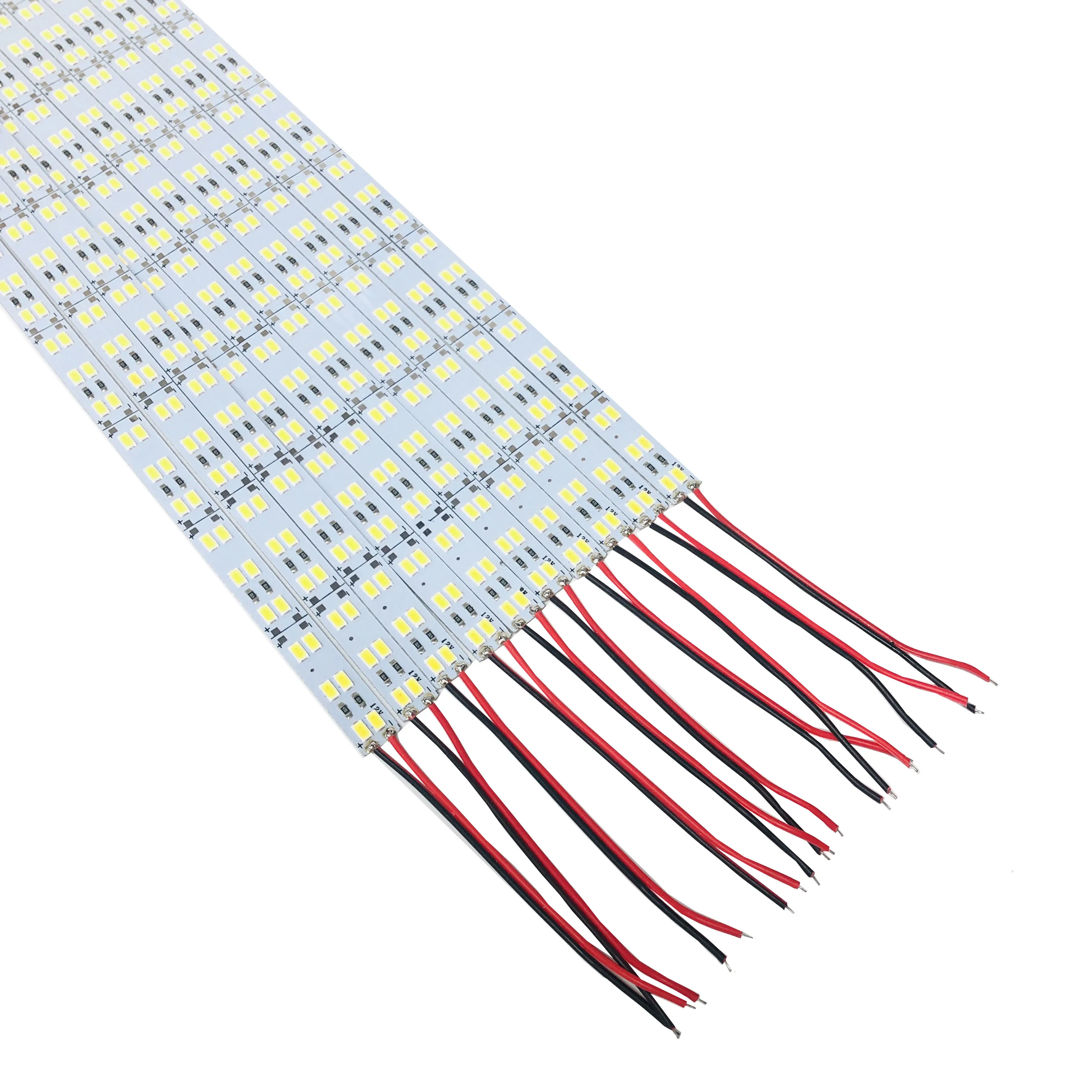 10pcs Super Bright LED Hard Bar light DC12V 24V 50cm 144leds/m SMD 5630/5730 Aluminum Alloy Led Hard Strip lights For Cabinet led light,led cabinet light