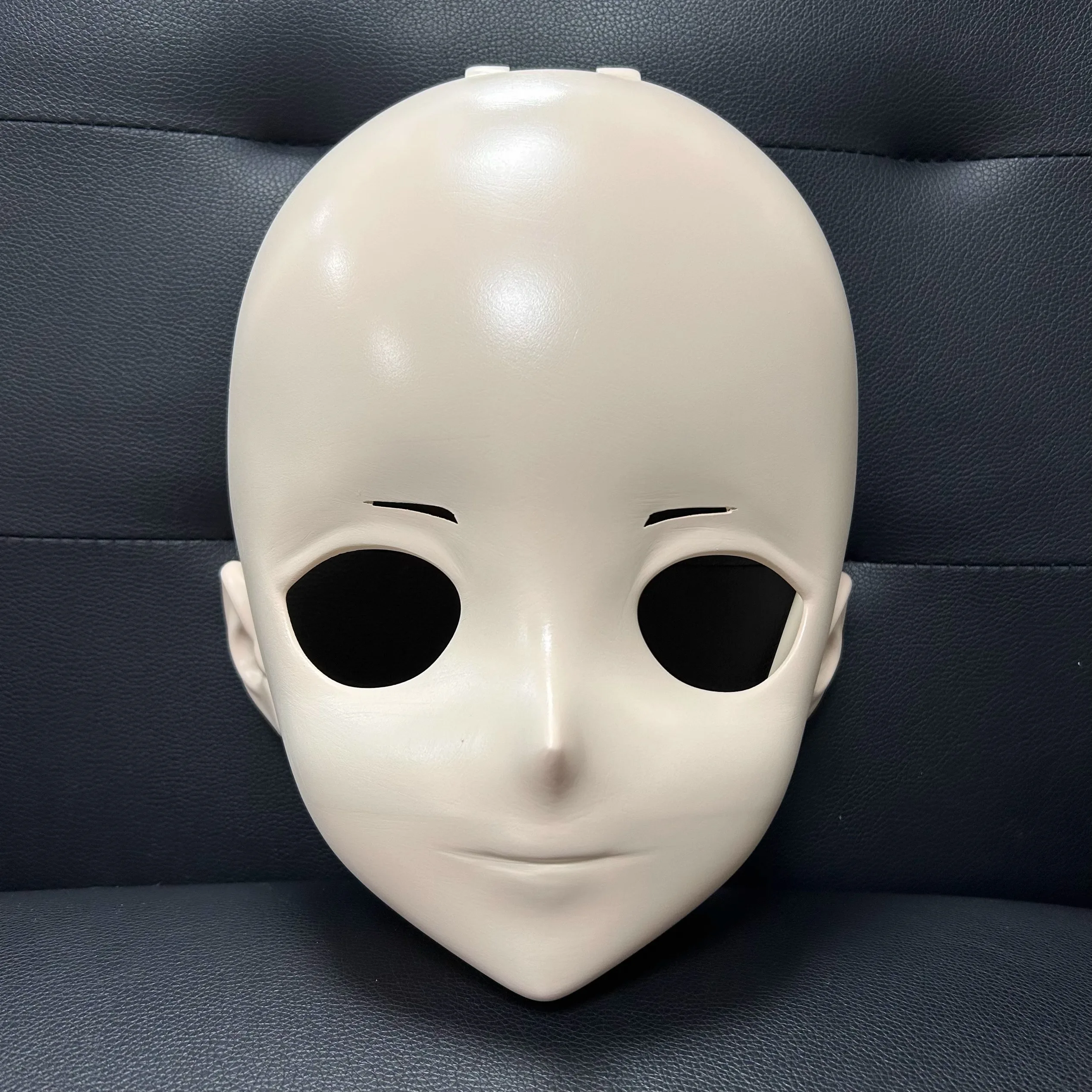 Handmade Female/Girl Crossdressing Resin Kig Mask Anime figures Cosplay Japanese Anime Role Play Kigurumi Mask Doll BJD