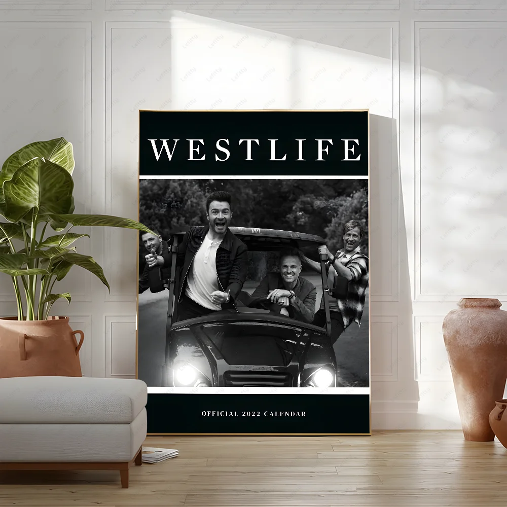 Westlife Rock Band Mode Poster Wand Kunst Malerei Studie Nordic Home Decor – Detail 15