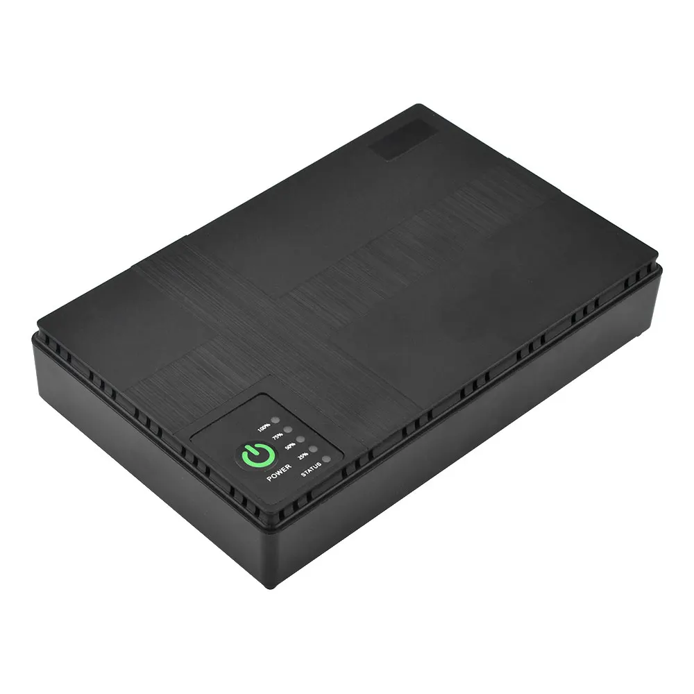 Mini UPS Uninterrupted Power Supply 10400mAh Lithium ion Backup Battery with DC 12V/9V/5V Output for Wireless Router