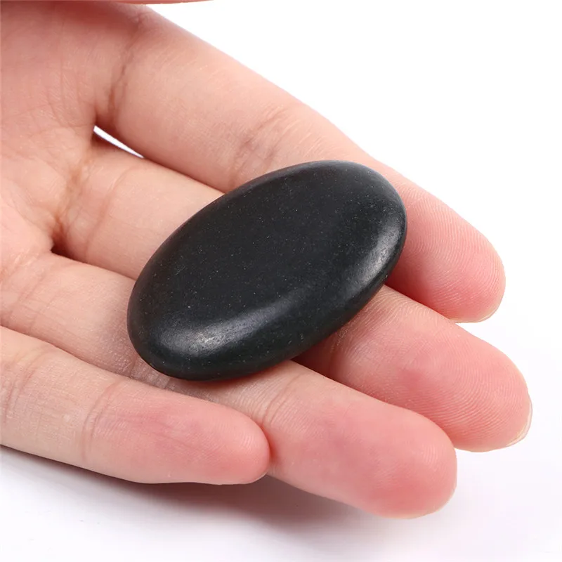 Beauty Stones Massage Spa Rock Basalt Stone Lava Natural Energy Massage Stone 7Pcs Healthy Beauty Tool massage tool