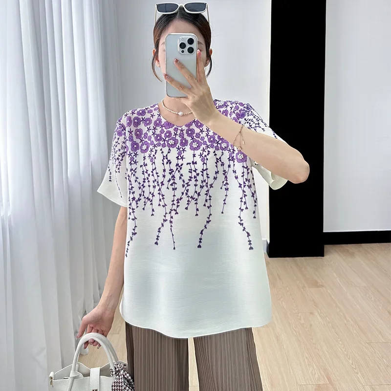 Gyabnw Camiseta Manga Corta Mujer Camiseta Sexy Ajustada con