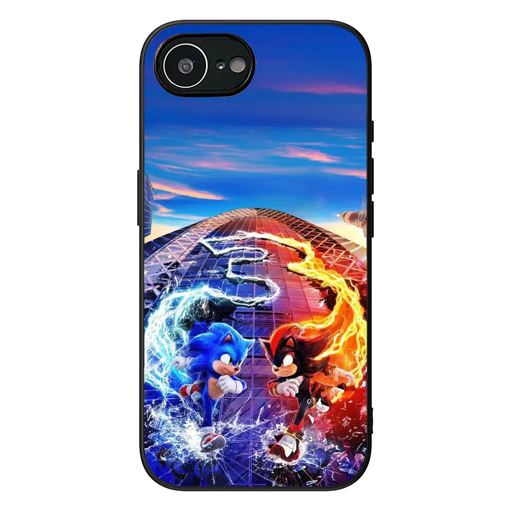 Sonic & Shadow Hedgehog Soft Phone Cover Case