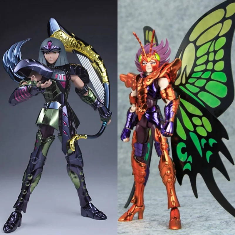 

In Stock MC Model Saint Seiya Cloth Myth Papillon Myu Hades Specters Hell Butterfly Myu PVC Action Figure Metal Armor Doll