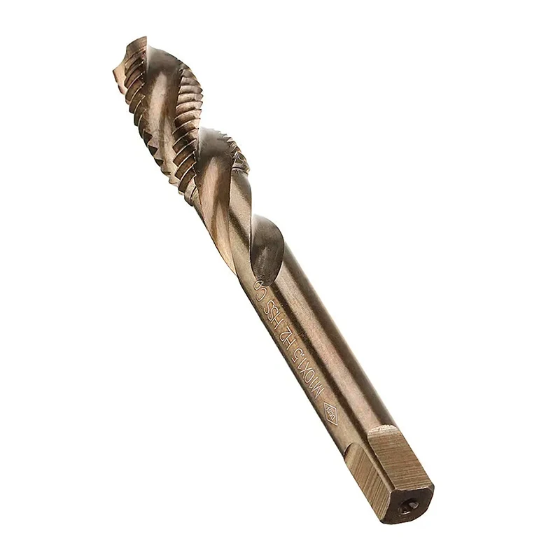 Screw Tap Drill Bits M3-M12 Machine Tap Right Hand For Stainless Steel Metal Cobalt M35 HSS-CO Spiral Flute Metric