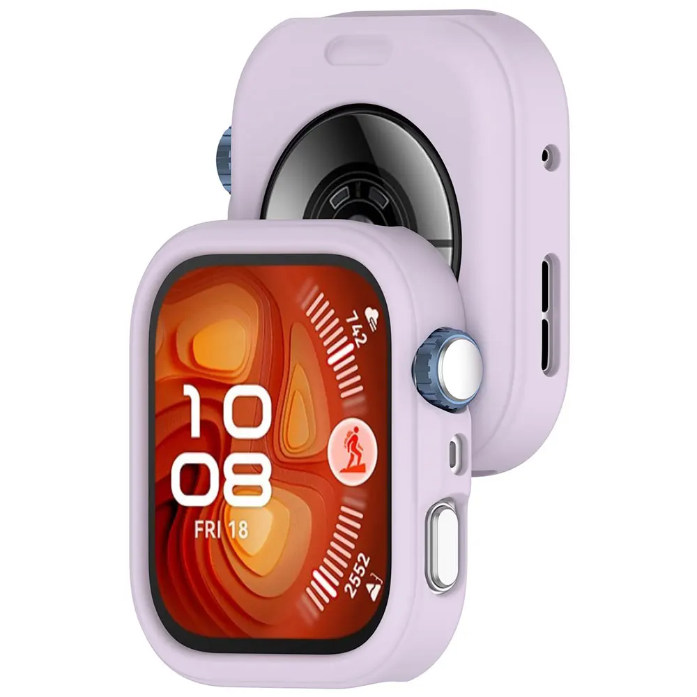 Durable Silicone Protective Case for Smartwatch with Screen Protector