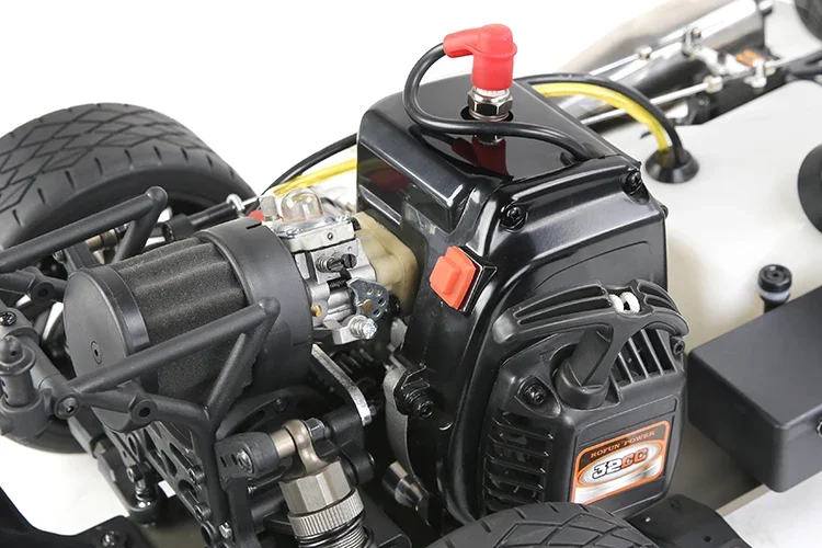 Precision Engineered Rofun Baha A5 Baja RC Nitro Car 1:5 Scale RTR with 32CC Gas Engine Aluminum Alloy Chassi and CNC Metal Part