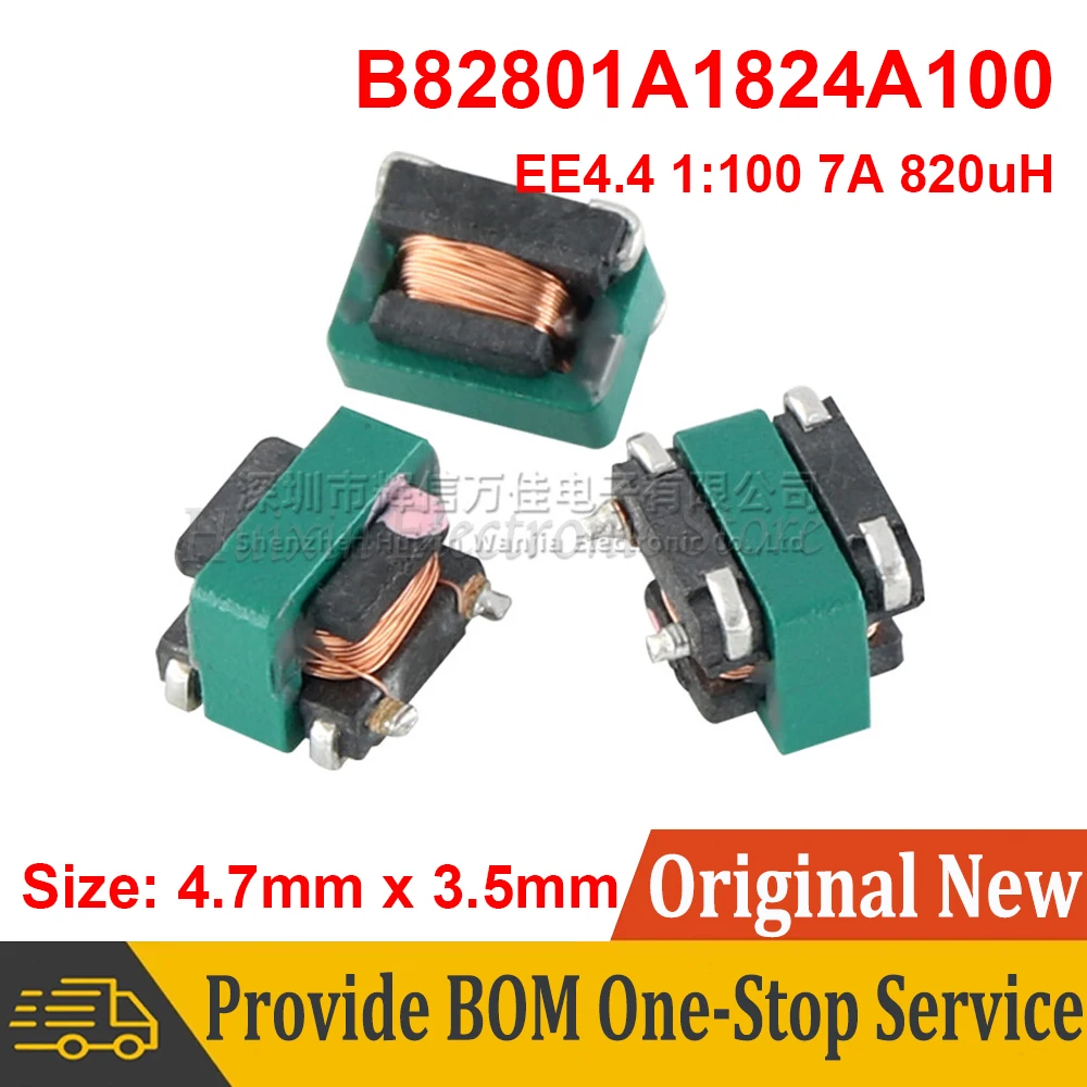 2pcs B82801a1824a100 Ee4.4 Smd Current Transformer Smt Current Sense