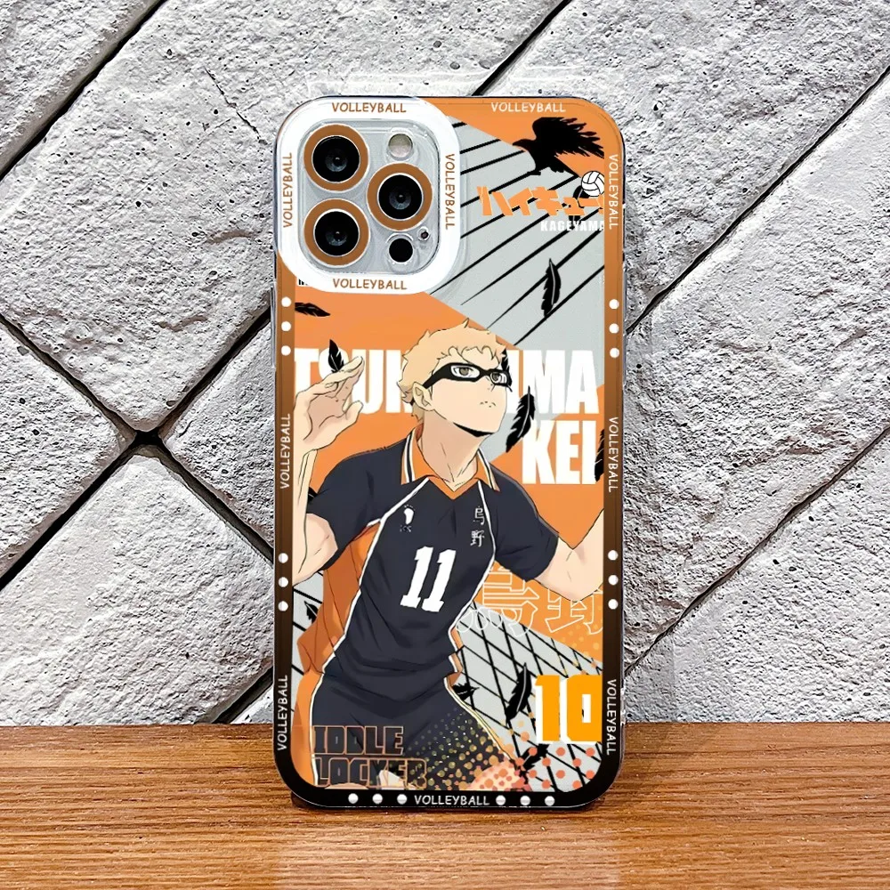 Haikyuu Oya Volleyball Clear Soft Phone Case