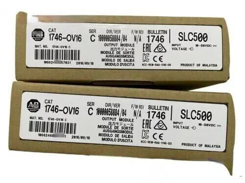 

New Factory Sealed AB 1746-OV16 SER C SLC 500 Output Module AB 1746OV16