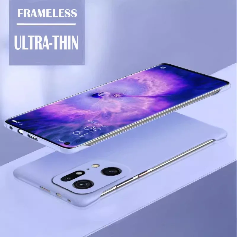 Luxury Solid Candy Color Frameless ShockProof Ultra-Thin Back Cover Case