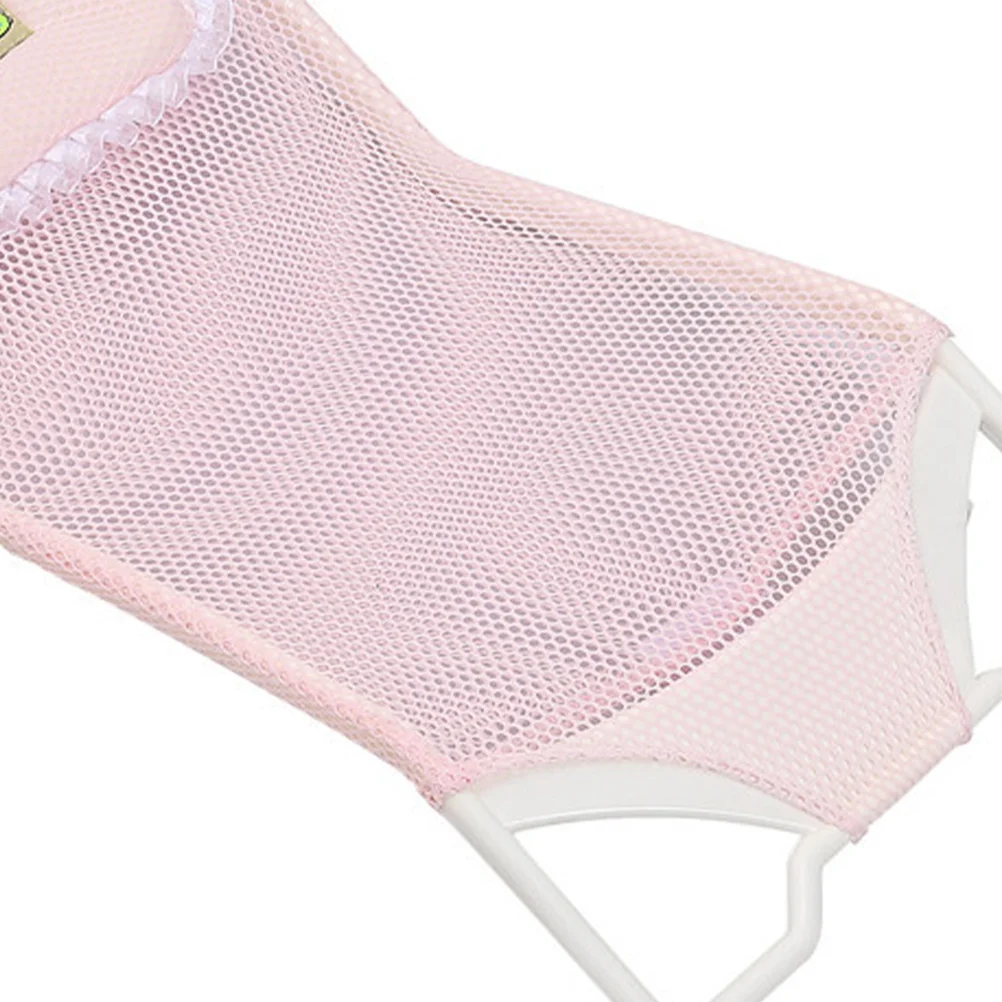 Newborn Infant Safety Anti-slip Security Bath Pad baby bath support pad baby bath seat Baby Shower Bath Tub Seat Support Pink