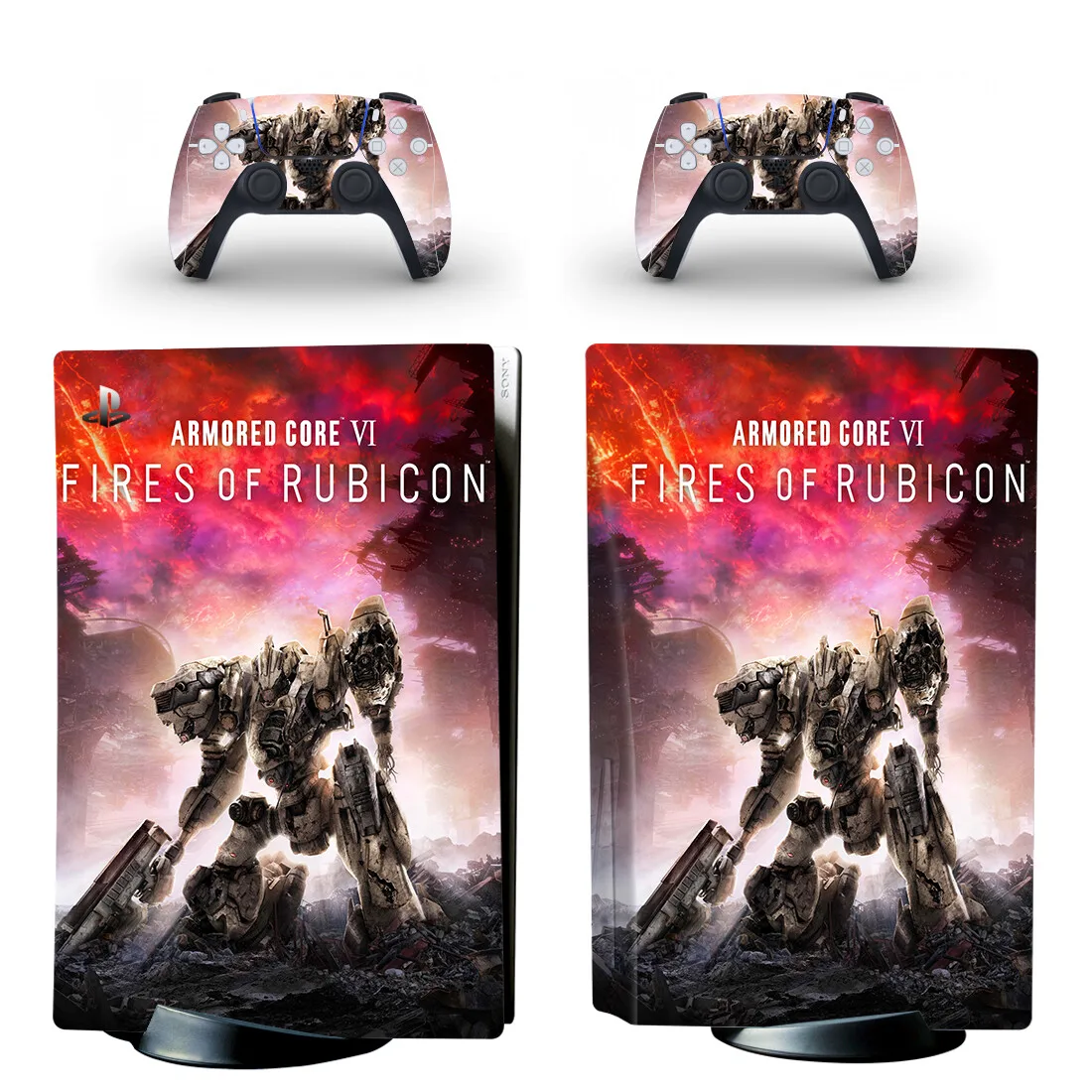 ARMORED CORE VI FIRES OF RUBICON PS5 Standard Disc Skin Sticker Decal Cover  for Console and Controllers PS5 Skin Sticker Vinyl - AliExpress