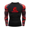 Mens Long Sleeve Rashguard Upf 50 Sun Protection Surf Shirt Quick Dry Breathable Swimming Tight T-shirt Summer 2023 Gym Clothes 6