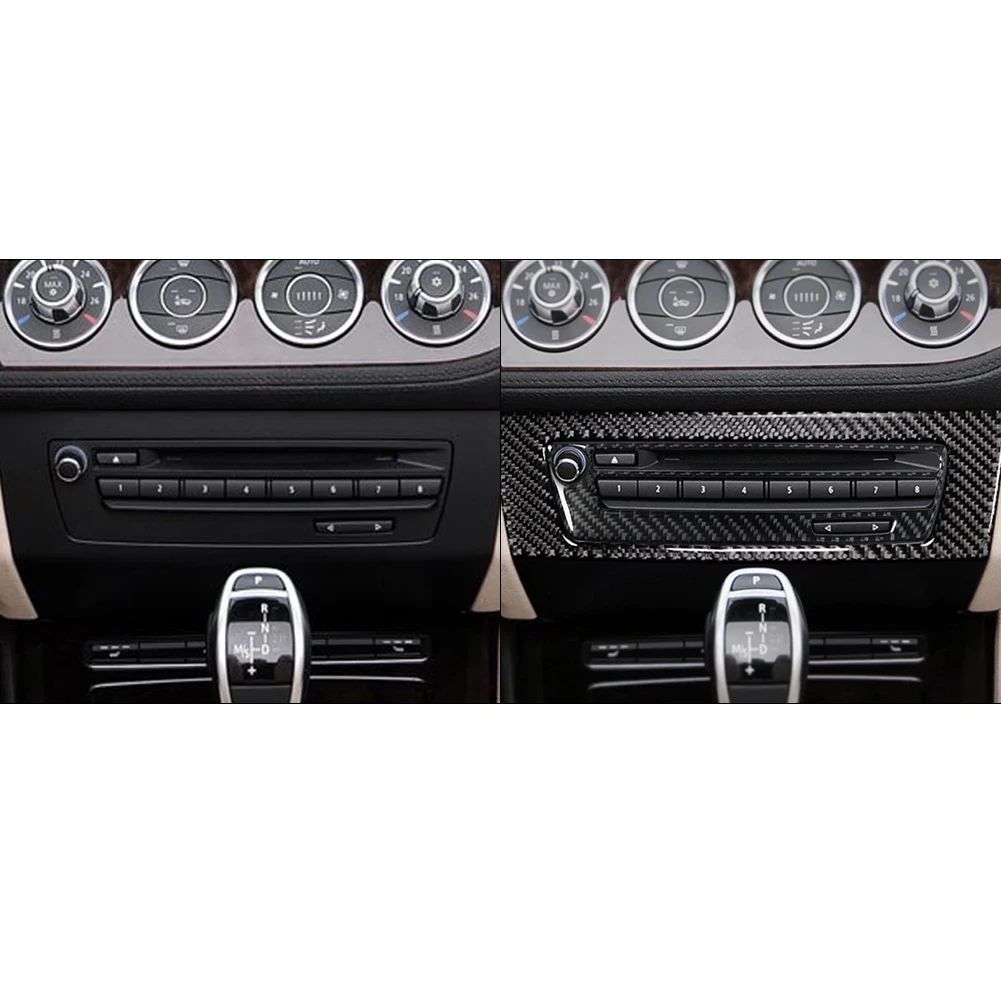 BMW Z4 E89 2009-2016 차량 내부 장식 액세서리 카본 파이버 차량 스티커