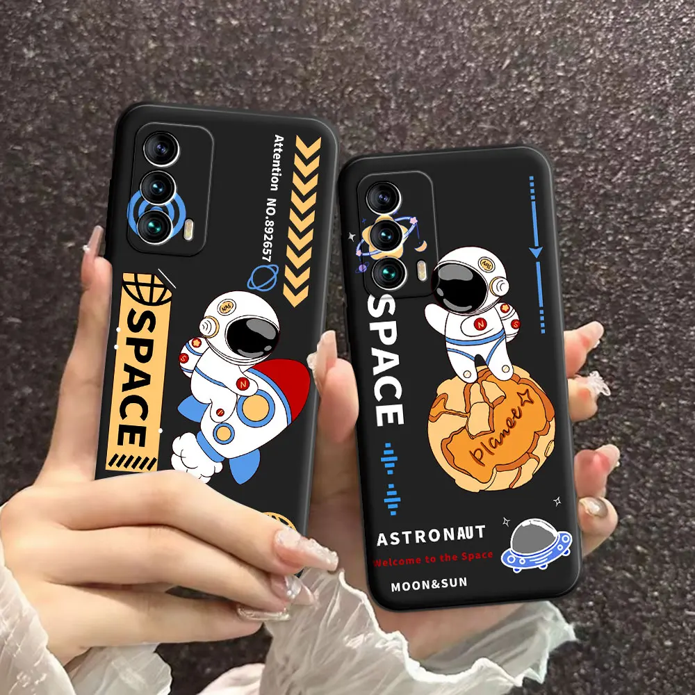 Per Zenfone 9 Custodia Per Asus Zenfone 10 Cartoon Soft Silicone Tpu Astronaut Pattern Custodia Per Telefono Per Zenfone 10 Cover Posteriore Conchigli