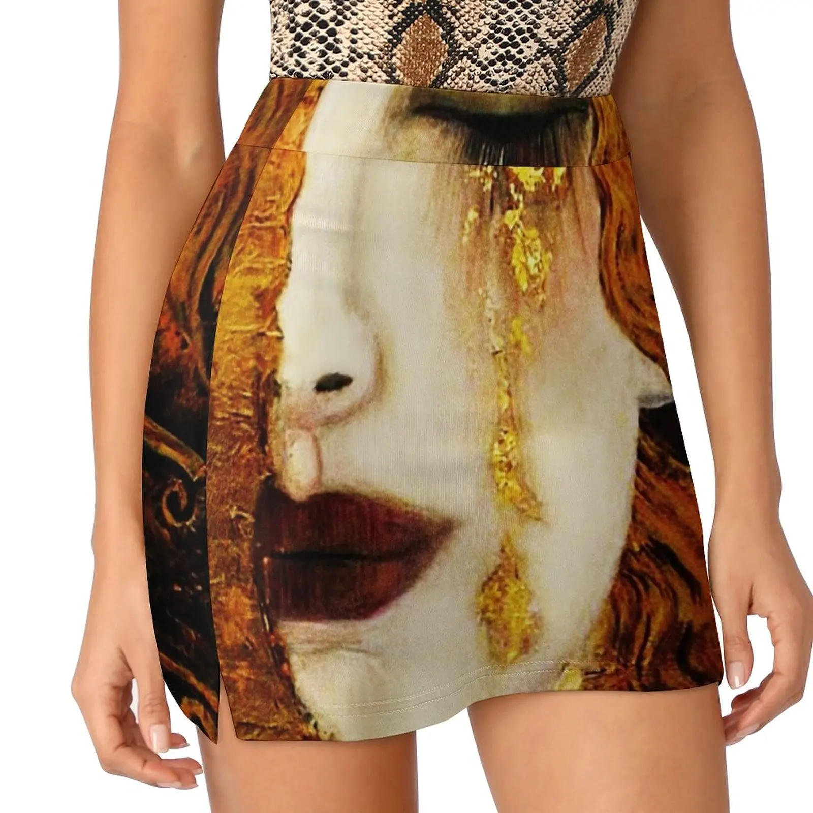 Klimt Golden Tears Light Proof Trouser Skirt skirts for womens 2023 clothes for women School skirt
