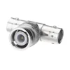 10pcs JR-B28 Right Angle tee BNC junction 2 female 1 male CCTV BNC Connector rg58 rg59 rg6 connector 6