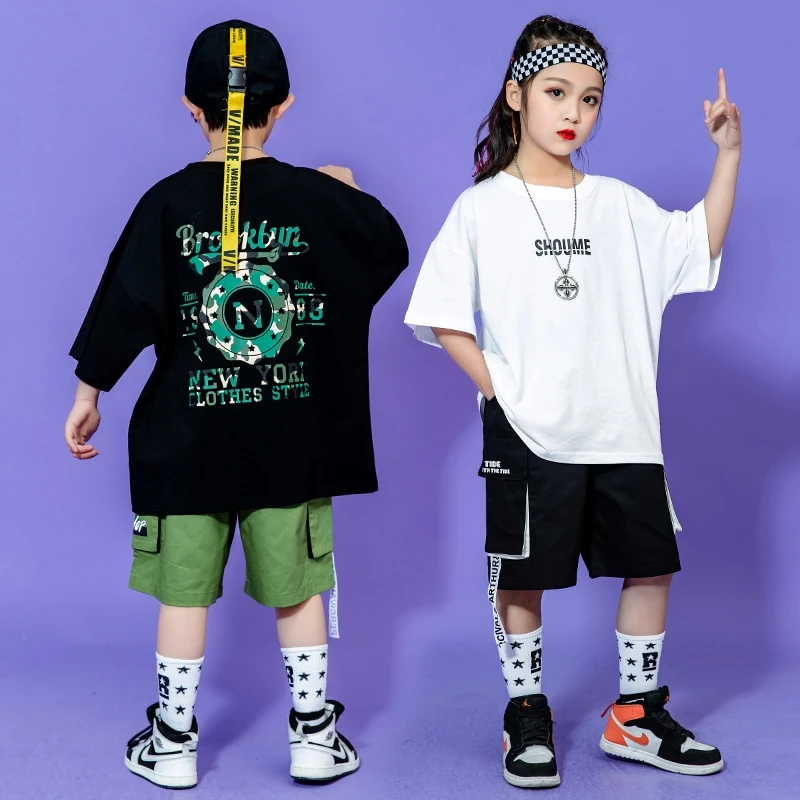 

Children Clothes Fashion Summer Boys Hip Hop Korean Casual T-Shirt Shorts 2Pcs/Sets Teenage Boy Sport Outfits 6 8 10 12 14 16 Y